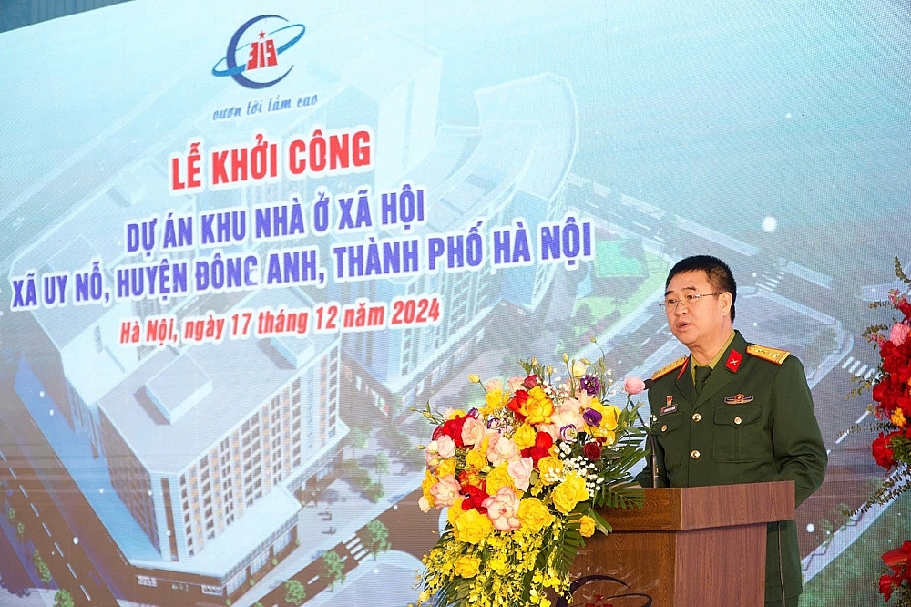 Dự án nhà ở xã hội Uy Nỗ góp phần giải quyết nhu cầu nhà ở cho cán bộ, chiến sỹ lực lượng vũ trang