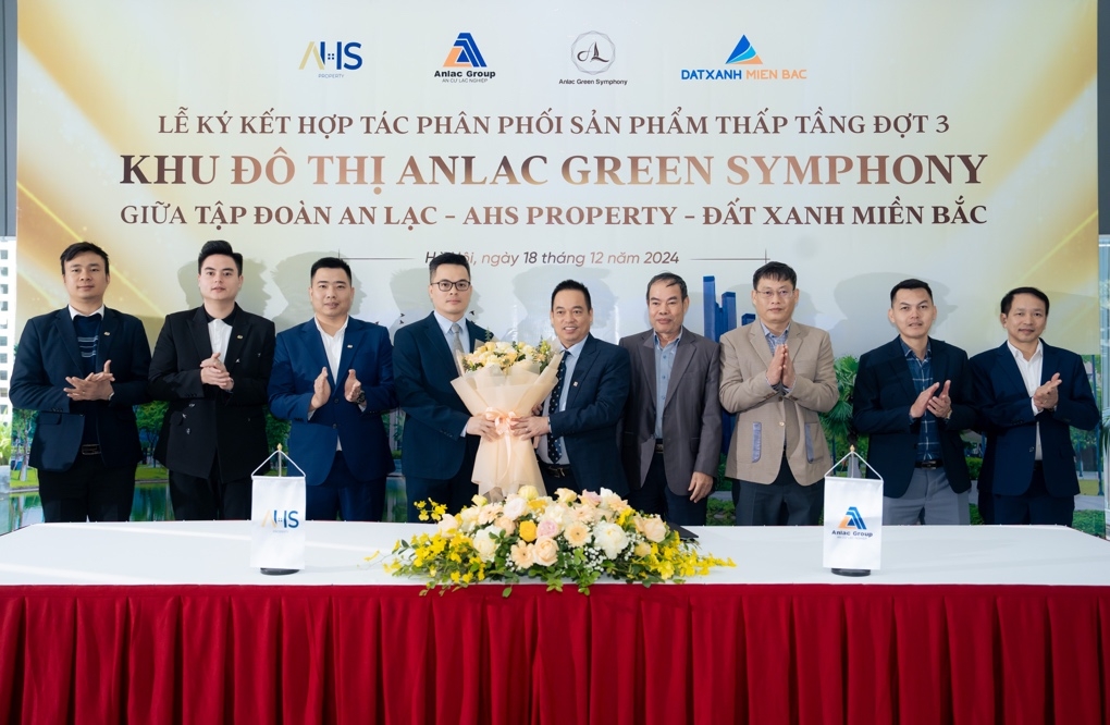 AHS Property tiếp tục được “chọn mặt gửi vàng” phân phối dự án Anlac Green Symphony đợt 3