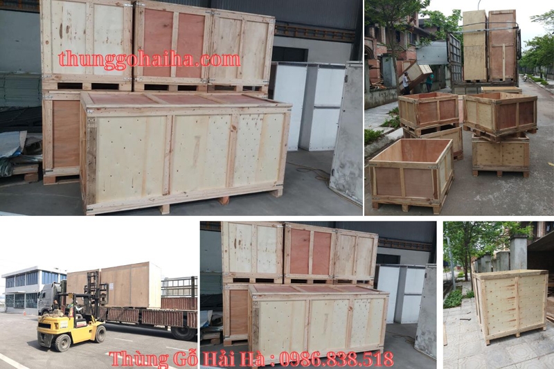 Báo giá thùng gỗ vận chuyển và pallet đóng hàng xuất khẩu tại xưởng