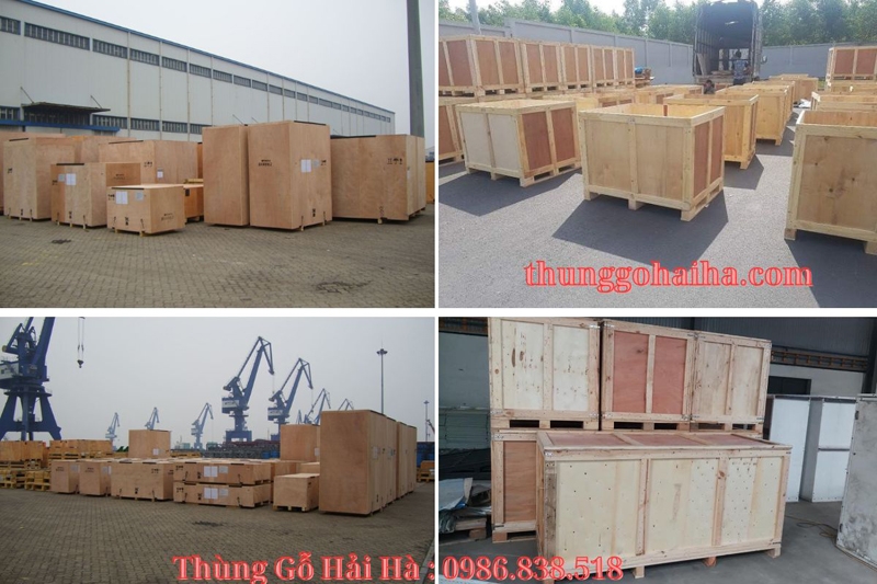 Báo giá thùng gỗ vận chuyển và pallet đóng hàng xuất khẩu tại xưởng