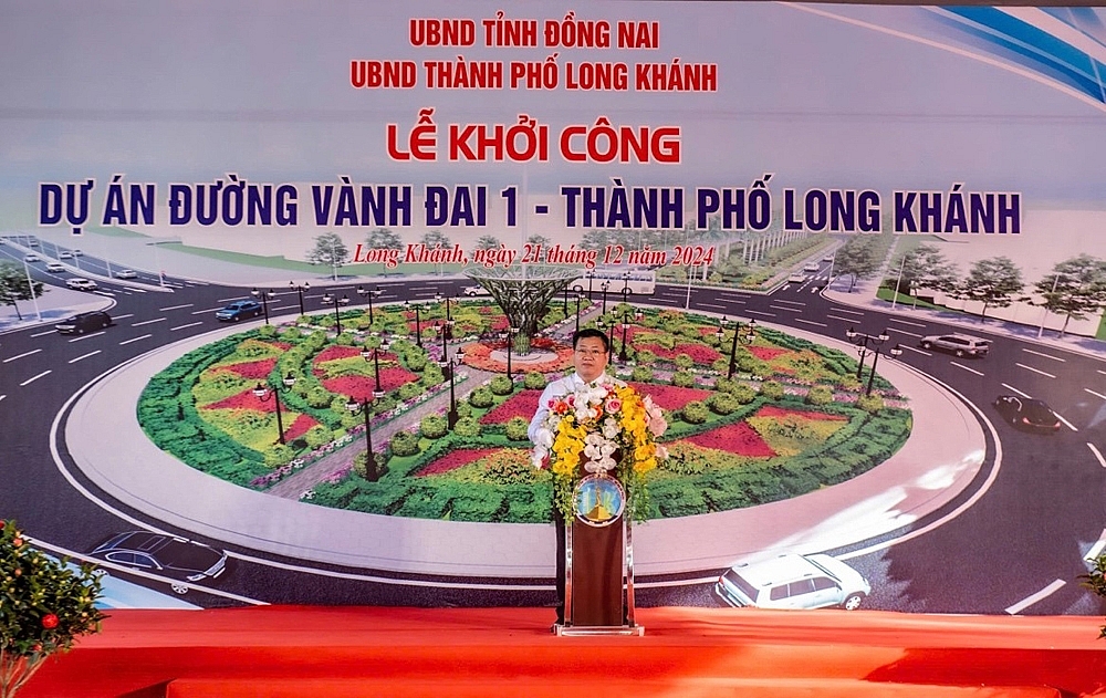 Đồng Nai: Khởi công đường Vành đai 1 thành phố Long Khánh hơn 1.300 tỷ đồng