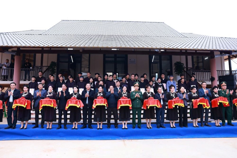 Lào Cai: Khánh thành khu tái định cư thôn Làng Nủ, Kho Vàng và Nậm Tông