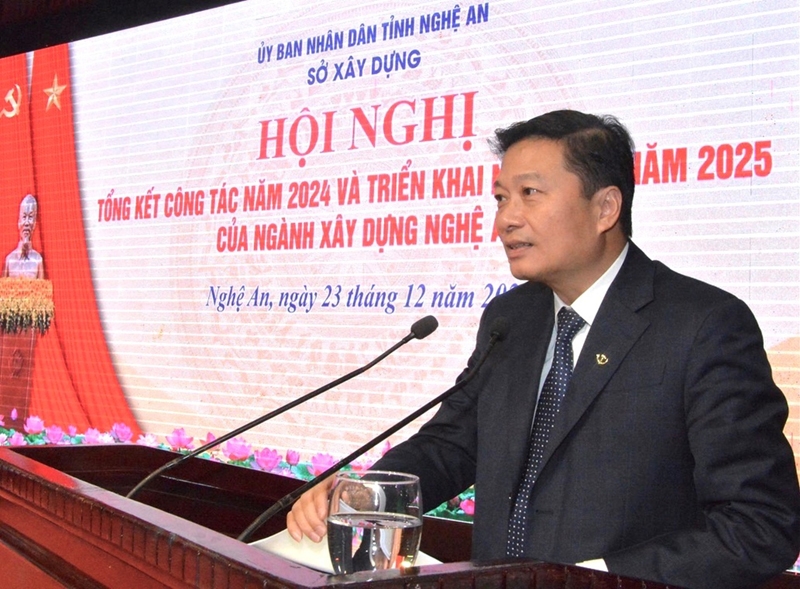 Nghệ An: Ngành Xây dựng triển khai nhiệm vụ năm 2025