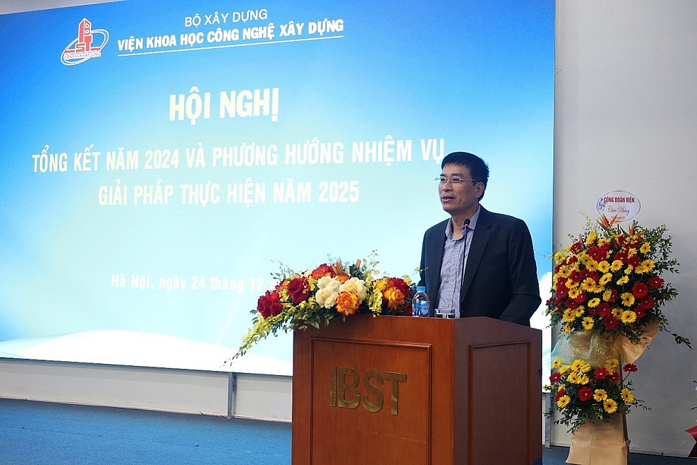 Viện Khoa học công nghệ xây dựng hoàn thành vượt mức kế hoạch 2024