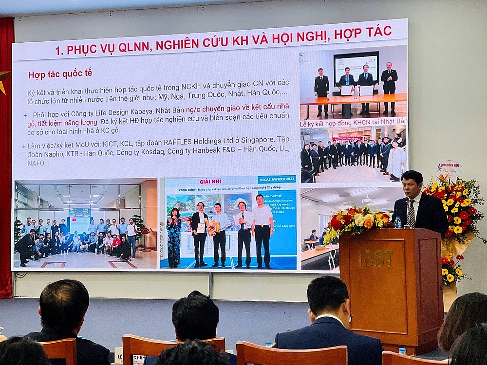 Viện Khoa học công nghệ xây dựng hoàn thành vượt mức kế hoạch 2024