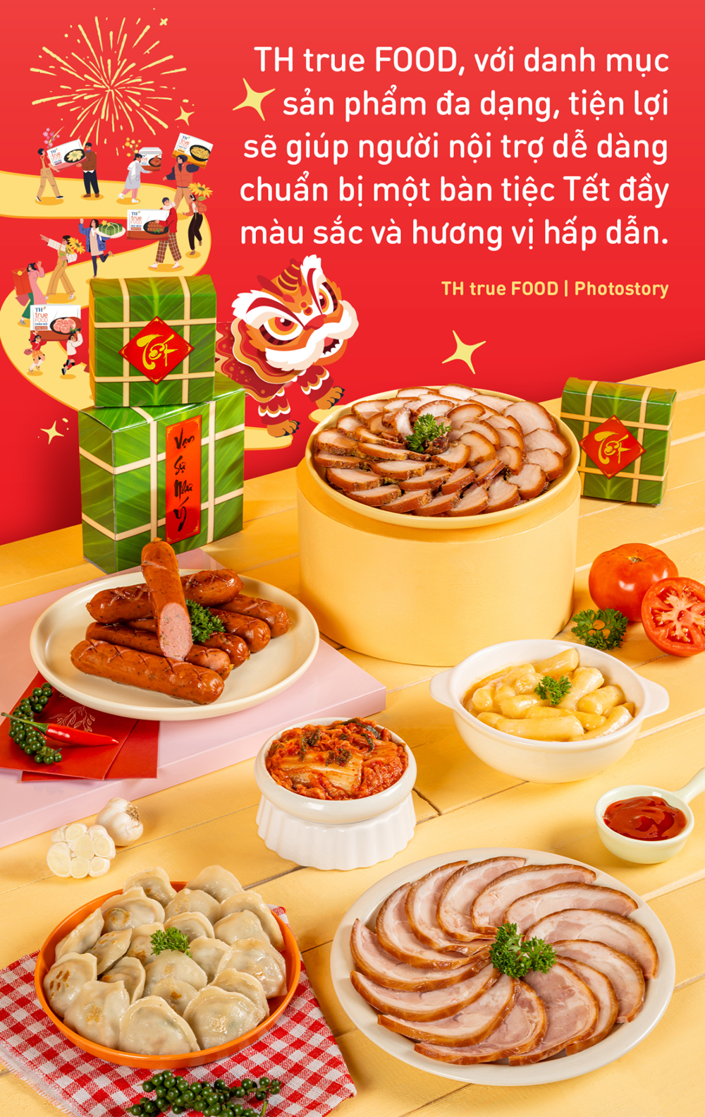 Trao nhau vị hạnh phúc, xuân sung túc cùng “người nội trợ tử tế” TH true FOOD