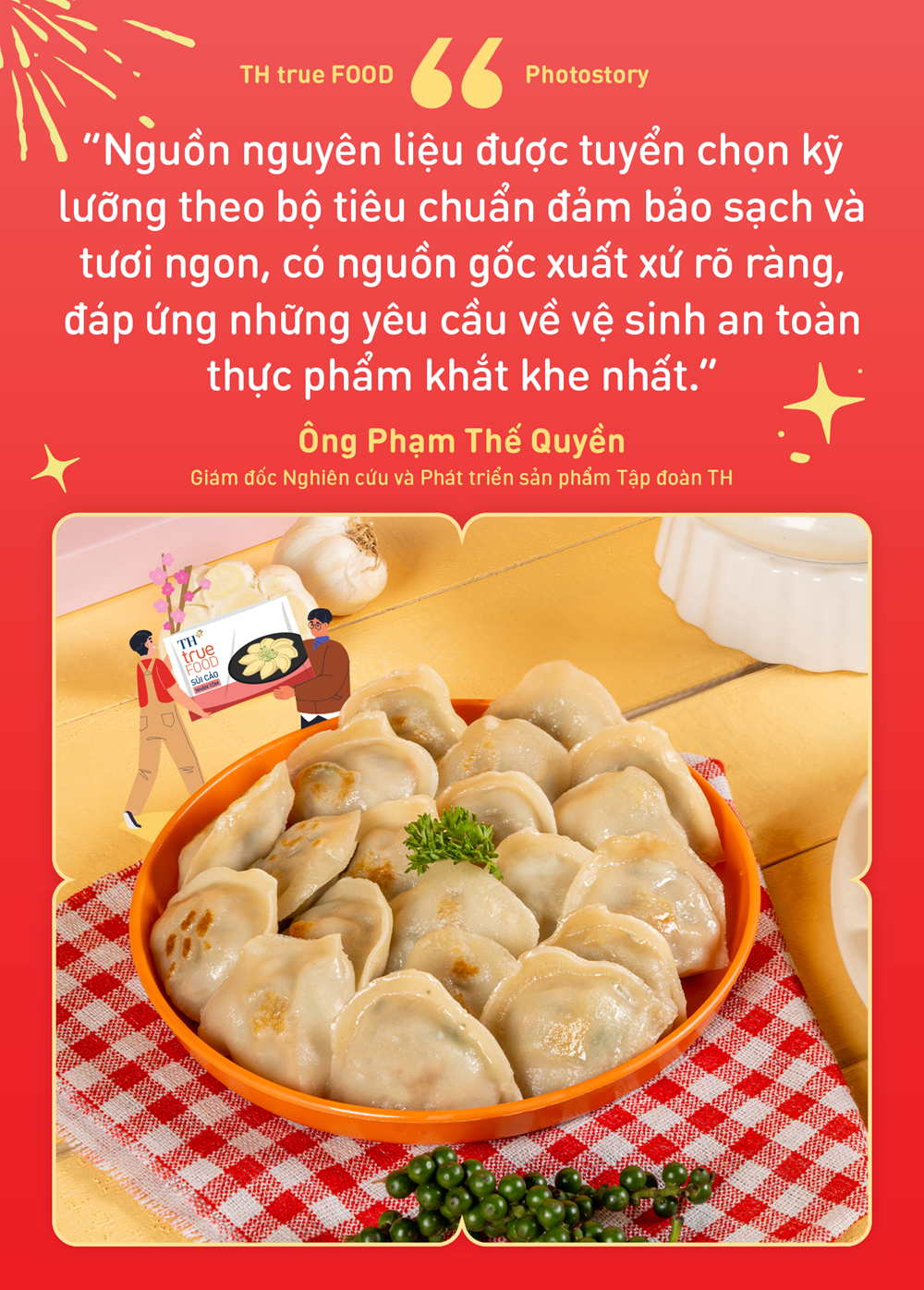 Trao nhau vị hạnh phúc, xuân sung túc cùng “người nội trợ tử tế” TH true FOOD