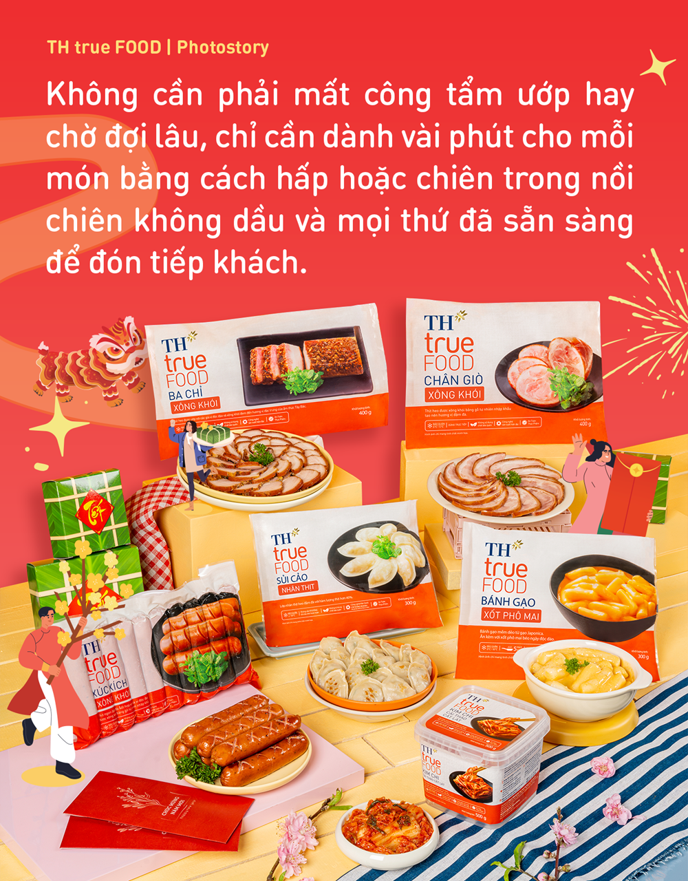 Trao nhau vị hạnh phúc, xuân sung túc cùng “người nội trợ tử tế” TH true FOOD