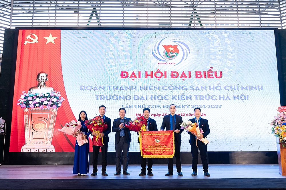 Trường Đại học Kiến trúc Hà Nội tổ chức thành công Đại hội đại biểu Đoàn TNCS Hồ Chí Minh lần thứ XXIV