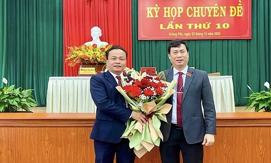 Đắk Lắk: Krông Pắc có tân Chủ tịch UBND huyện