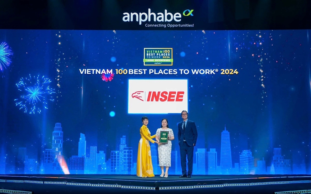 INSEE Việt Nam nhận giải thưởng Top 100 Doanh nghiệp phát triển bền vững