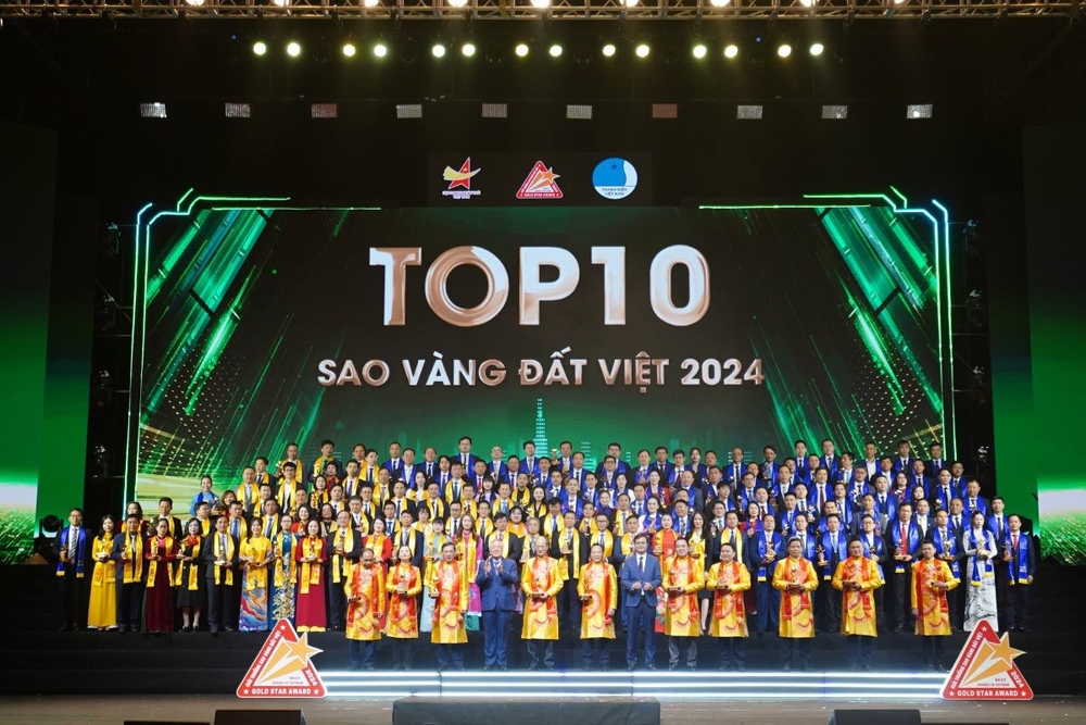 UDIC đoạt danh hiệu Top 20 Giải thưởng Sao Vàng đất Việt năm 2024