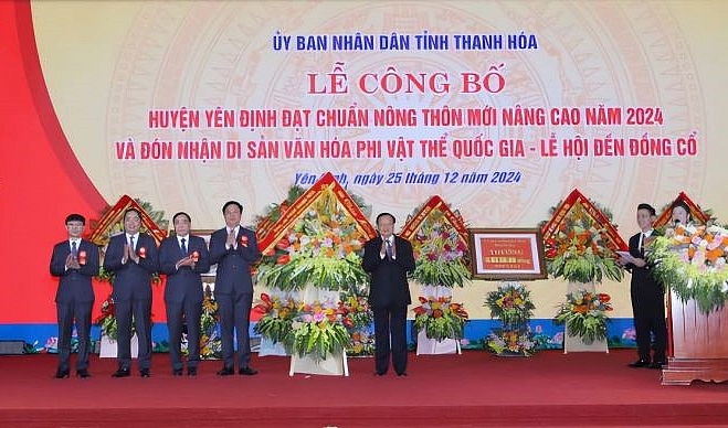 Thanh Hóa: Yên Định nỗ lực xây dựng chuẩn nông thôn mới nâng cao năm 2024