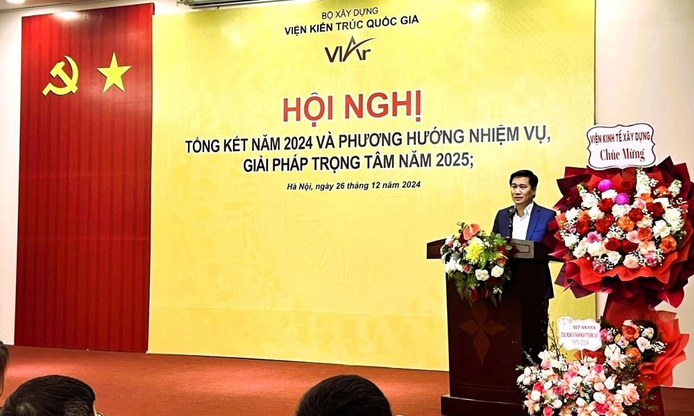 Viện Kiến trúc Quốc gia: Tập trung công tác nghiên cứu khoa học, phục vụ quản lý Nhà nước ngành Xây dựng