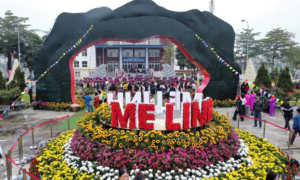 Hà Nội: Khai mạc Festival hoa Mê Linh lần thứ 2