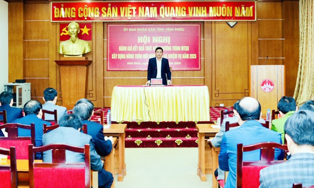 Vĩnh Phúc: Tập trung tháo gỡ khó khăn, đẩy nhanh tiến độ xây dựng nông thôn mới