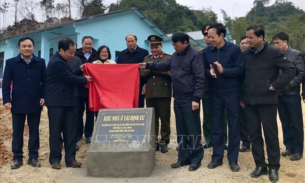 Cao Bằng: Khánh thành 2 khu tái định cư cho các hộ thiệt hại nặng sau bão Yagi