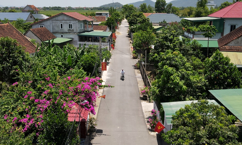 Hà Tĩnh: Công nhận thị xã Hồng Lĩnh đủ điều kiện đề nghị xét, công nhận hoàn thành nhiệm vụ xây dựng nông thôn mới