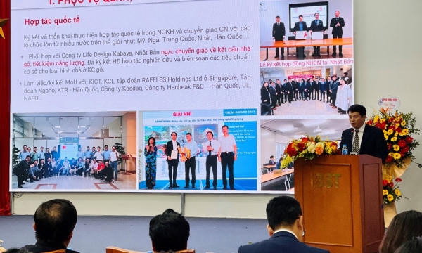 Viện Khoa học công nghệ xây dựng quyết tâm giữ vững vị thế