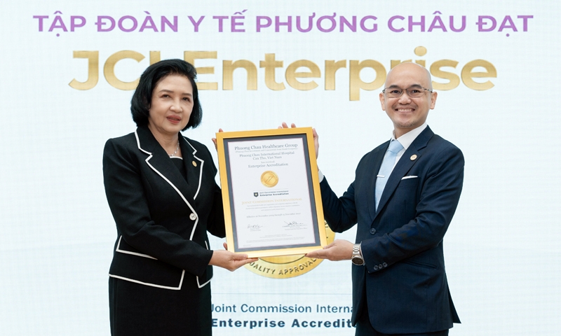 Tập đoàn Y tế Phương Châu đạt chứng nhận danh giá JCI Enterprise