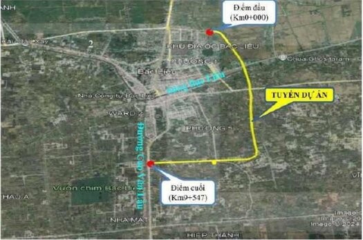 Bạc Liêu: Đầu tư hơn 1.450 tỷ đồng cho 15km đường Vành đai