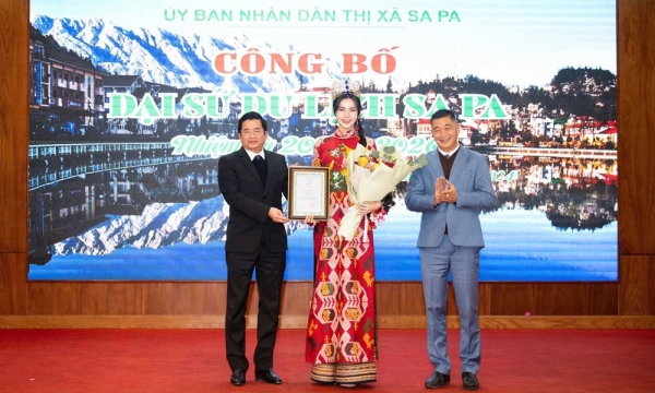 Hoa hậu Du lịch Việt Nam 2024 Phạm Ngọc Quỳnh đảm nhận vai trò Đại sứ Du lịch Sa Pa