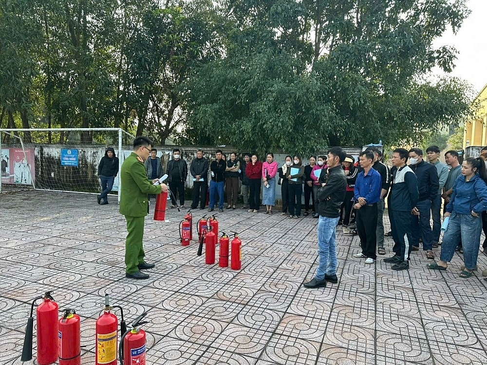 Hà Tĩnh: Chủ động ứng phó với nguy cơ cháy nổ dịp Tết Nguyên đán Ất Tỵ 2025