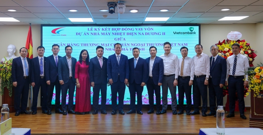 Vietcombank ký kết hợp đồng cấp tín dụng tài trợ cho dự án Nhà máy Nhiệt điện Na Dương II