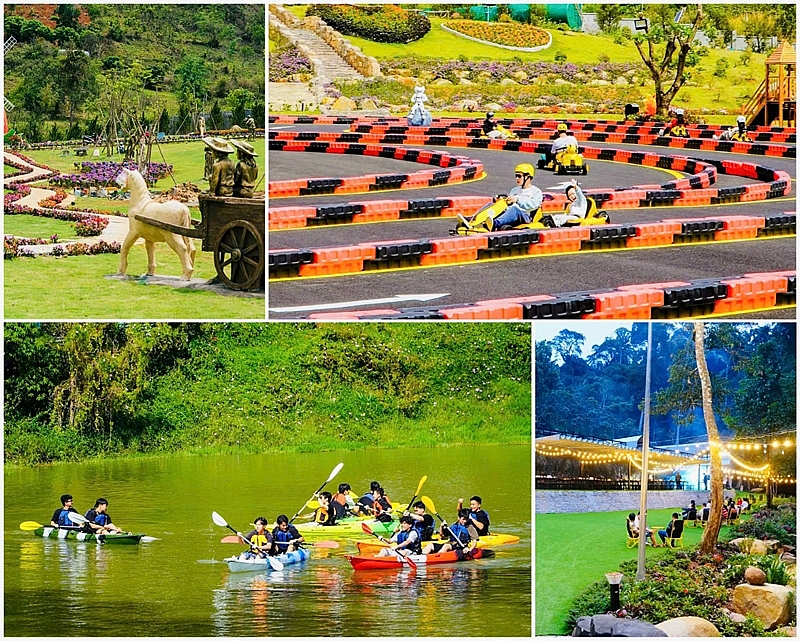 Du Xuân trọn niềm vui tại Khu du lịch Rừng Thông Núi Voi