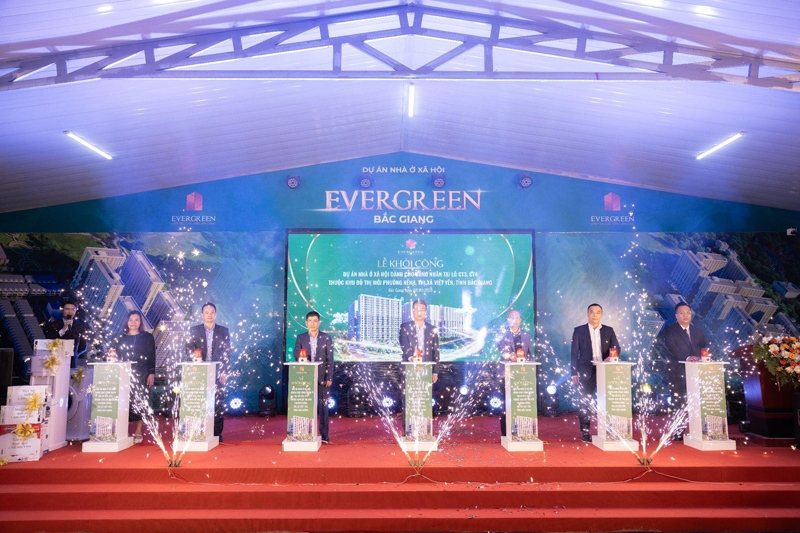 Dự án Evergreen Bắc Giang khởi công phân khu CT3-CT4