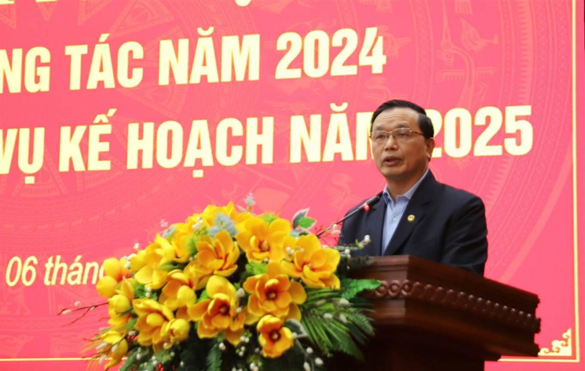 Cao Bằng: Hội nghị tổng kết công tác năm 2024 triển khai nhiệm vụ năm 2025