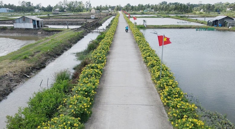 Châu Thành (Sóc Trăng): Đạt chuẩn nông thôn mới