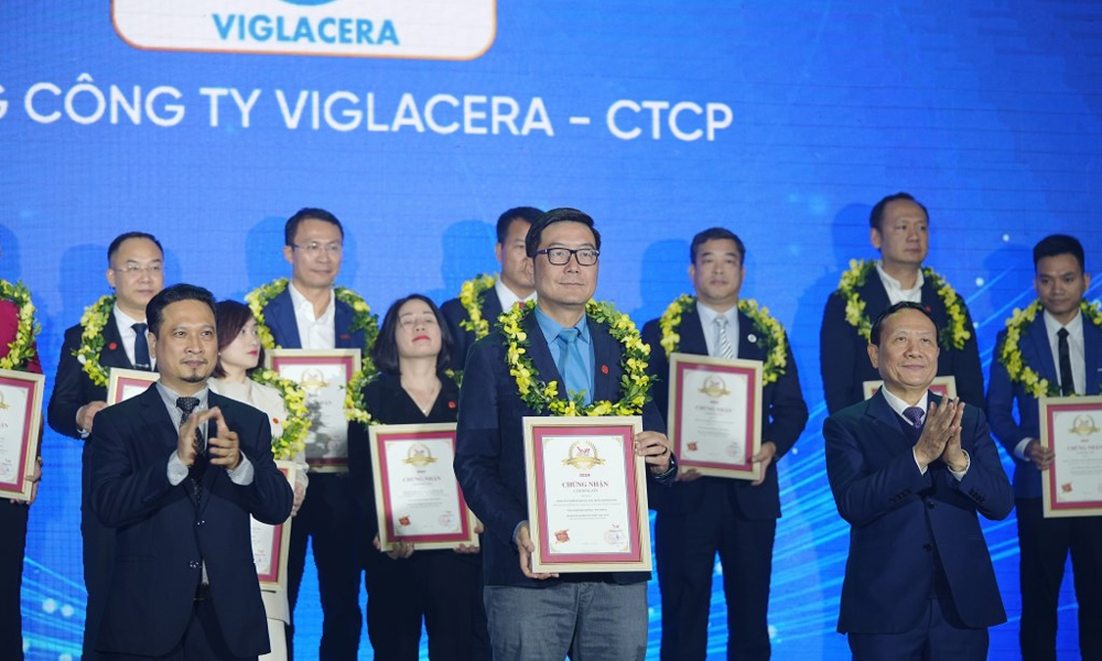 Viglacera tiếp tục đứng trong Top 500 doanh nghiệp lớn nhất Việt Nam