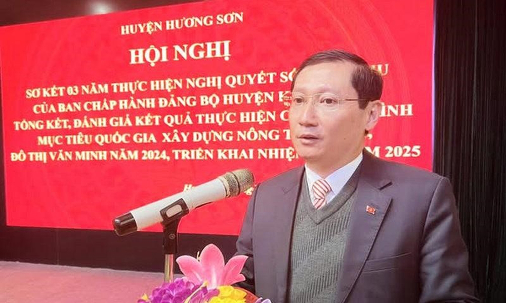 Hương Sơn (Hà Tĩnh): Phấn đấu có thêm 4 xã nông thôn mới nâng cao, 2 xã nông thôn mới kiểu mẫu trong năm 2025