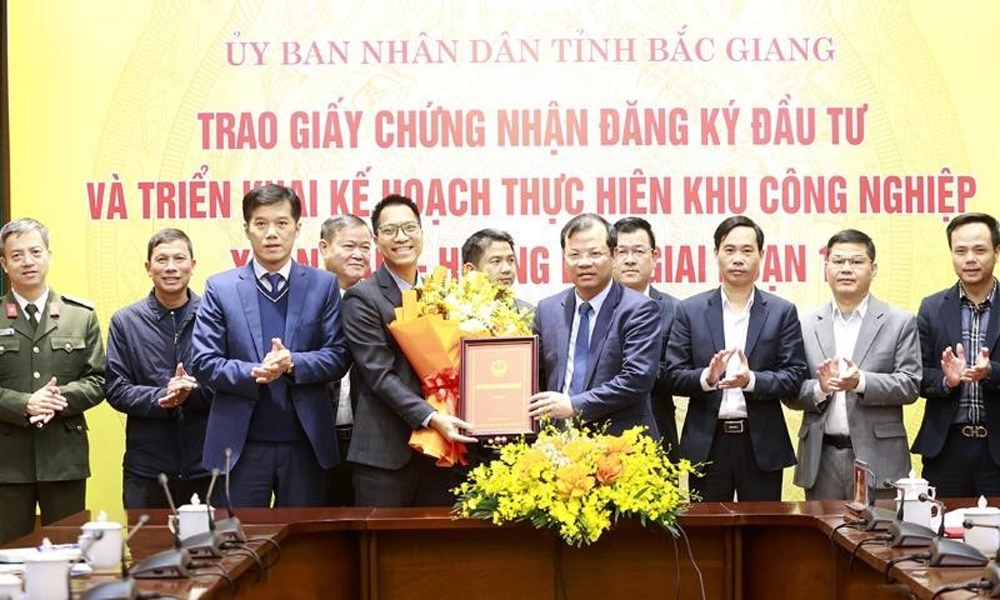 Bắc Giang: Đảm bảo tiến độ giai đoạn 1 Khu công nghiệp Xuân Cẩm – Hương Lâm