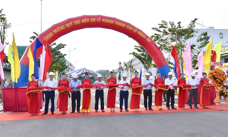 Khánh thành Đại lộ Đông Tây, bất động sản Bến Tre đón đầu cơ hội bứt phá