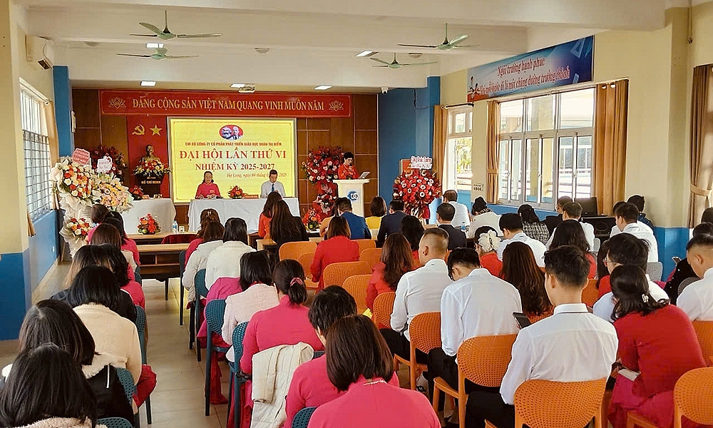 Hạ Long (Quảng Ninh): Chi bộ trong ngành Xây dựng tổ chức tốt Đại hội Đảng cơ sở