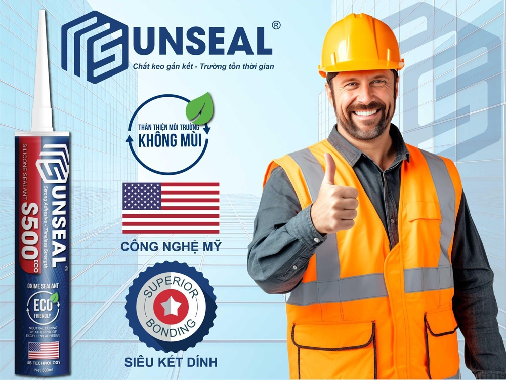 Sunseal: Bứt phá với keo Silicone 'xanh' - Kiến tạo không gian sống bền vững