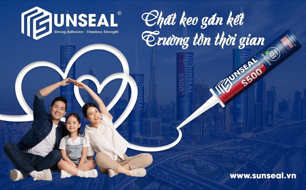 Sunseal: Bứt phá với keo Silicone 'xanh' - Kiến tạo không gian sống bền vững