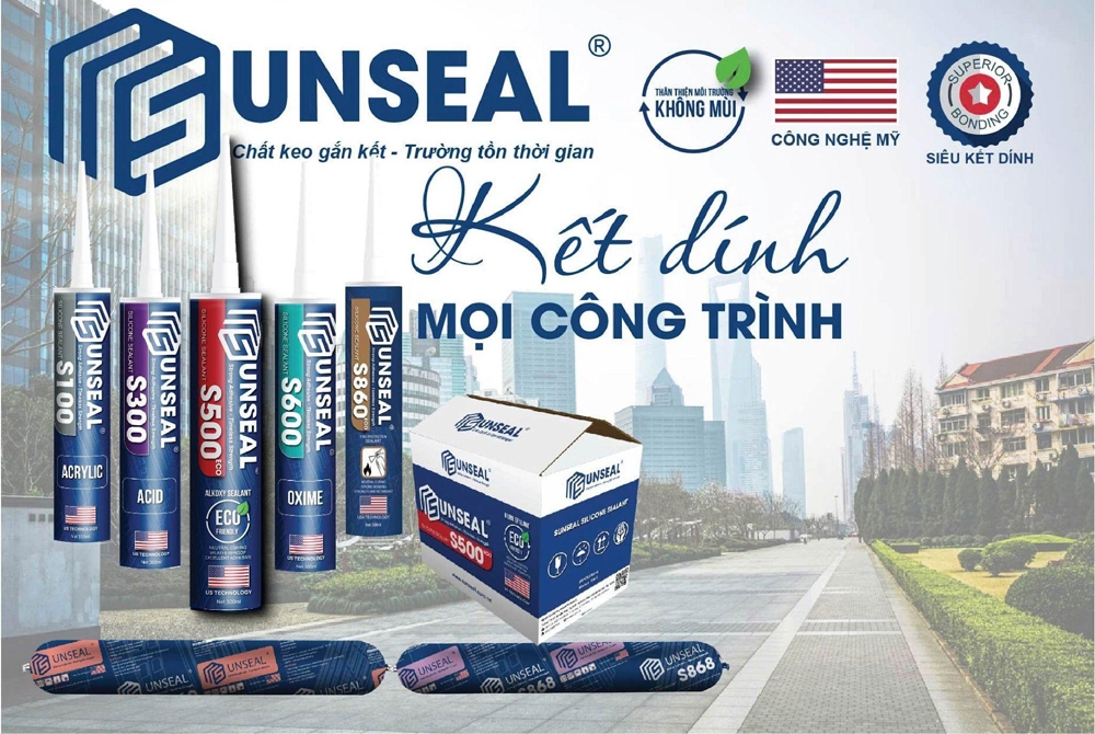 Sunseal: Bứt phá với keo Silicone 'xanh' - Kiến tạo không gian sống bền vững