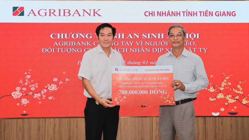 Agribank các chi nhánh khu vực Tây Nam bộ: Mang Tết đến với người nghèo