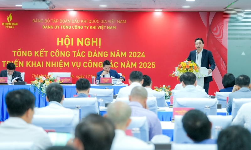 Đảng ủy PV GAS tổng kết công tác năm 2024, triển khai nhiệm vụ năm 2025