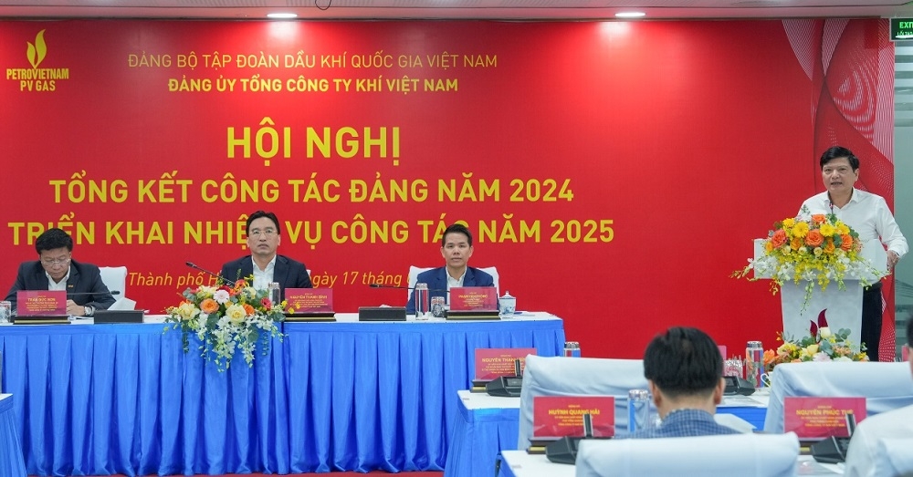 Đảng ủy PV GAS tổng kết công tác năm 2024, triển khai nhiệm vụ năm 2025