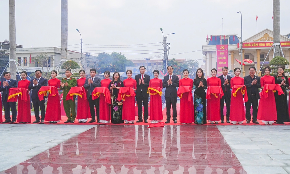 Hải Phòng: Khánh thành Đài tưởng niệm các Anh hùng liệt sỹ quận An Dương