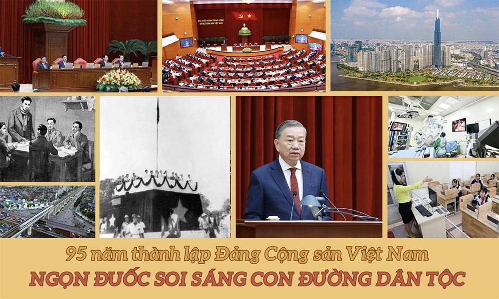 95 năm thành lập Đảng Cộng sản Việt Nam: Ngọn đuốc soi sáng đường dân tộc