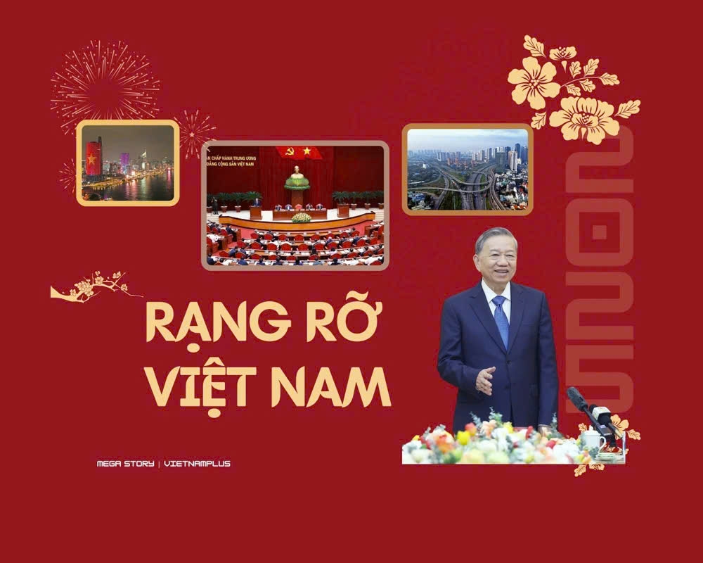 95 năm Ngày thành lập Đảng: Rạng rỡ Việt Nam