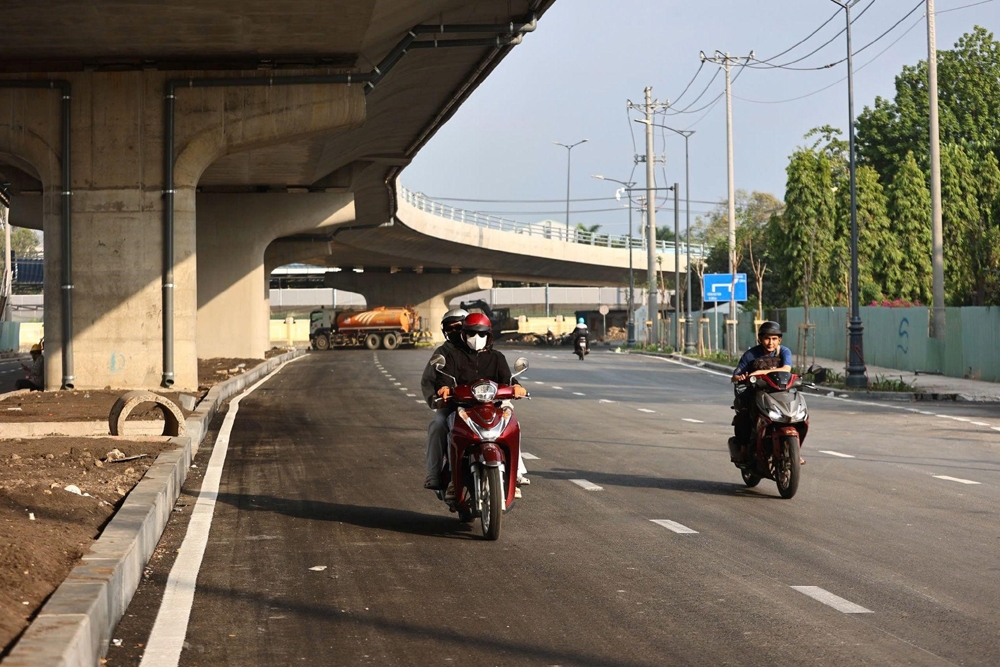 Toàn cảnh đường nối Trần Quốc Hoàn - Cộng Hòa và Hoàng Hoa Thám vừa thông xe