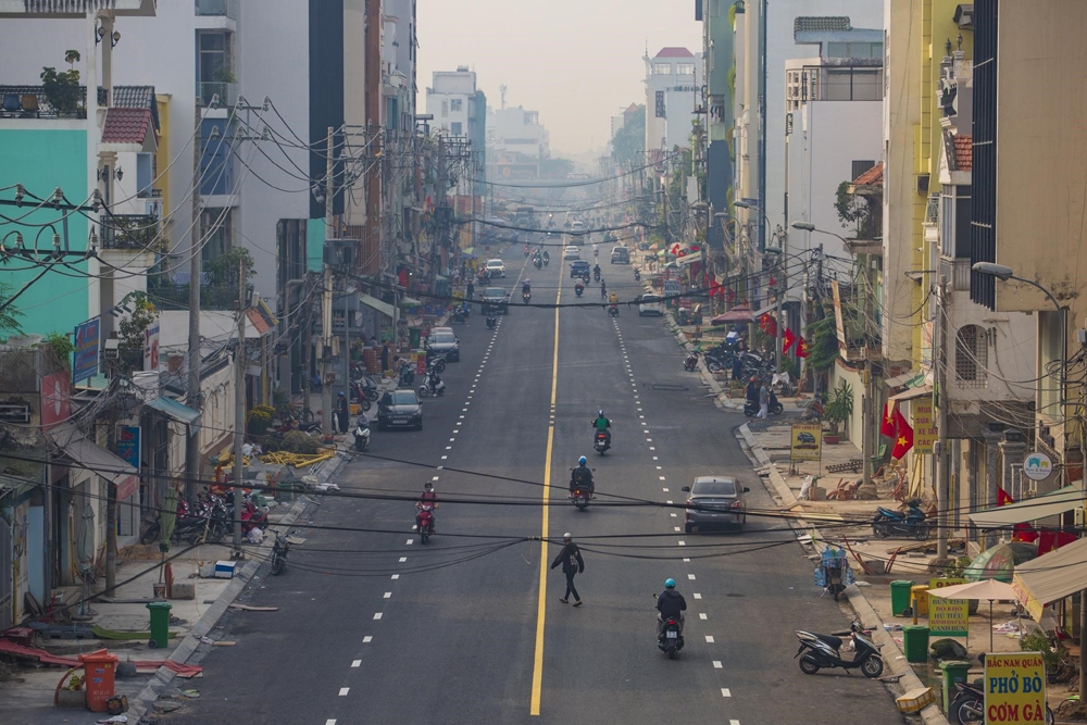 Toàn cảnh đường nối Trần Quốc Hoàn - Cộng Hòa và Hoàng Hoa Thám vừa thông xe