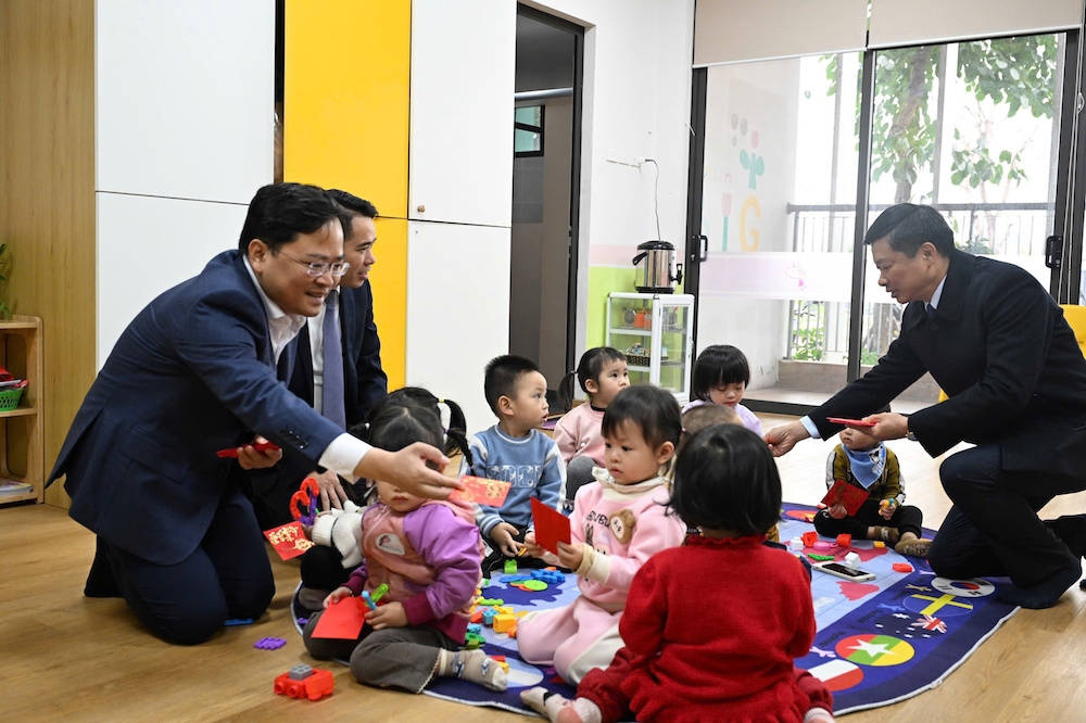 Xuân yêu thương ngập tràn Khu nhà ở công nhân Viglacera Yên Phong