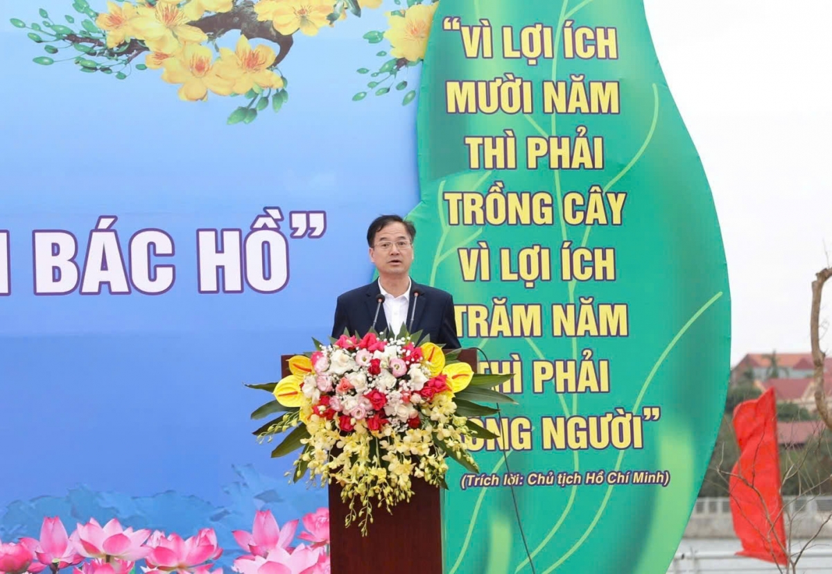 Vĩnh Phúc: Phát động Tết trồng cây 